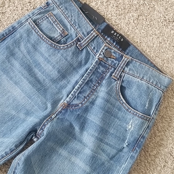 DSTLD High Waisted Ripped Mom Jeans NWT - Picture 4 of 12